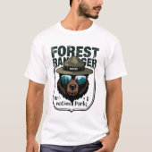 Alt National Park Service Resist - bescherm onze V T-shirt (Voorkant)