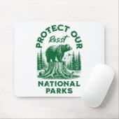 Alt US National Park Resist Service Muismat (Met muis)