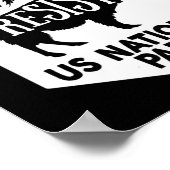 Alt US National Park Resist Service Poster (Hoek)