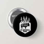 Alt US National Park Resist Service Ronde Button 5,7 Cm (Voorkant /achterkant)
