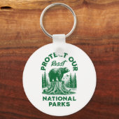 Alt US National Park Resist Service Sleutelhanger (Voorkant)