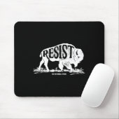 Alt US National Park Resist Service T Shirt Bison Muismat (Met muis)