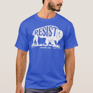 ALT US National Park Service verzet tegen Bison Vi T-shirt