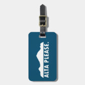 Alta Alsjeblieft Bagagelabel (Voorkant verticaal)