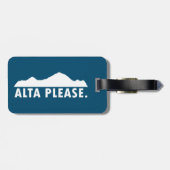 Alta Alsjeblieft Bagagelabel (Achterkant horizontaal)