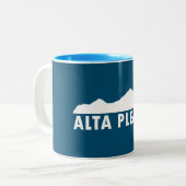 Alta Alstublieft Tweekleurige Koffiemok (Voorkant links)