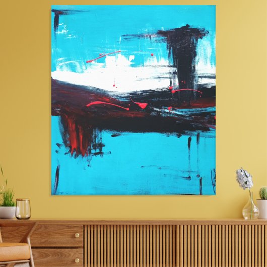 Alta Mar Canvas Afdruk (Insitu (Woonkamer))