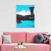 Alta Mar Canvas Afdruk (Insitu (Woonkamer))