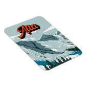 Alta Ski Area Winter Utah  Magneet (Rechterzijde)