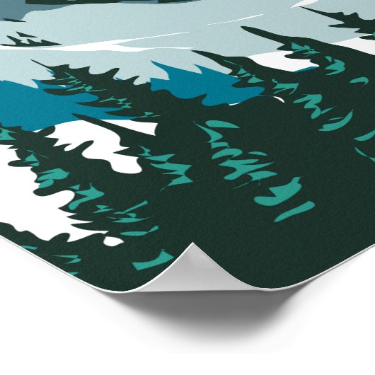 Alta Ski Area Winter Utah  Poster (Hoek)