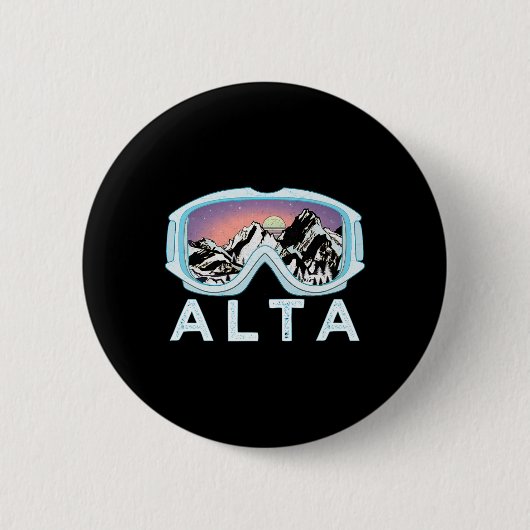 Alta Ski Design Alta Ronde Button 5,7 Cm (Voorkant)