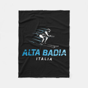 Alta Ski - Ouderwetse Alta Skivakantie Fleece Deken