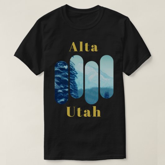 Alta Ski Utah 3 T-shirt (Design voorkant)