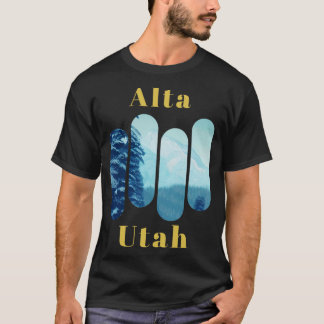 Alta Ski Utah 3 T-shirt