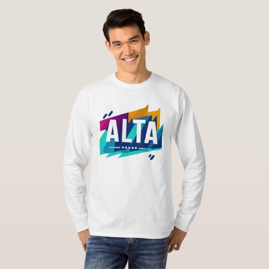 Alta T-shirt (Voorkant volledig)