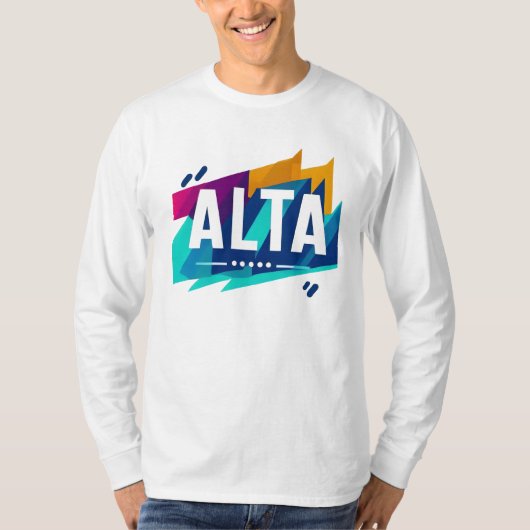 Alta T-shirt (Voorkant)