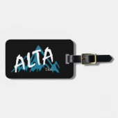 Alta Utah-gebergte Bagagelabel (Voorkant horizontaal)