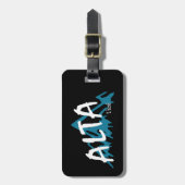 Alta Utah-gebergte Bagagelabel (Voorkant verticaal)