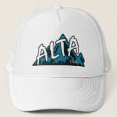 Alta Utah-gebergte Trucker Pet (Voorkant)