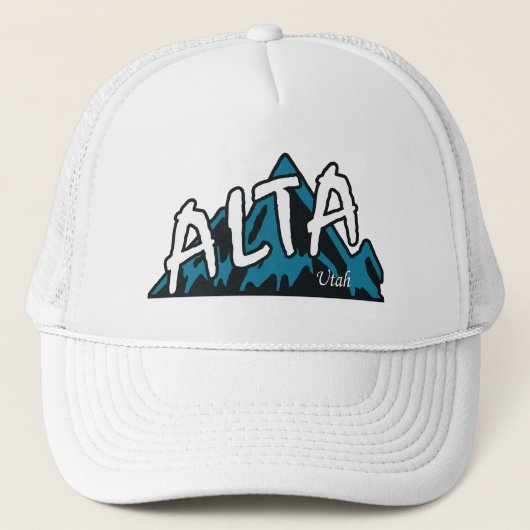 Alta Utah-gebergte Trucker Pet (Voorkant)