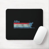 Alta Utah Retro Ski  Muismat (Met muis)
