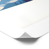 Alta Utah Ski Avonturenposter - Wasatch Range Poster (Hoek)