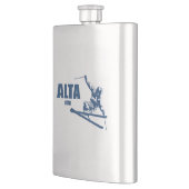 Alta Utah Skier Flacon (Links)