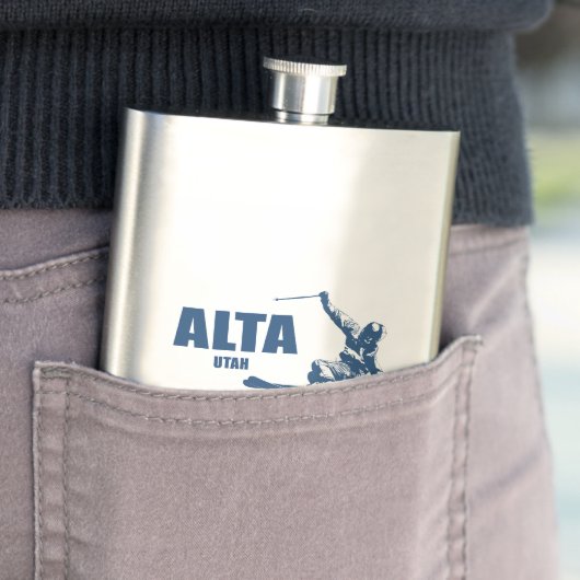 Alta Utah Skier Flacon (Voorbeeld)