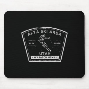 Alta Utah Sneeuw Skilopen  Muismat