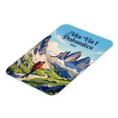 Alta Via 1 Dolomieten Italië Magneet (Linkerzijde)