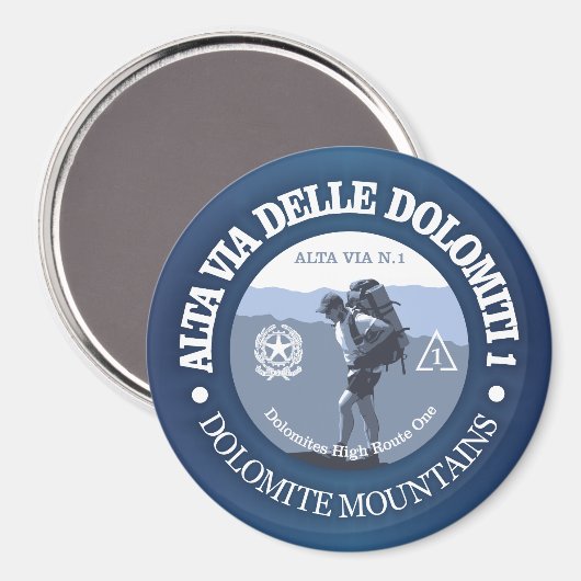 Alta Via 1 Magneet (Voorkant / Achterkant)
