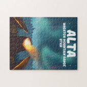 Alta Wasatch bergketen Utah Legpuzzel (Horizontaal)