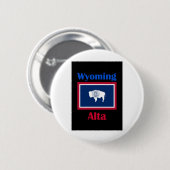Alta Wyoming Ronde Button 5,7 Cm (Voorkant /achterkant)
