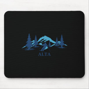Alta Wyoming Ski Resort Skiër Muismat