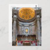 Altaar in het Pantheon - Rome, Italië Briefkaart (Voorkant / Achterkant)