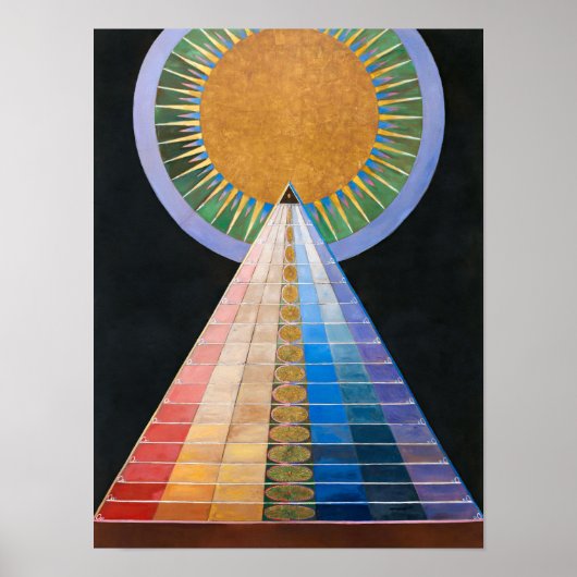 Altaarstuk 1 | Hilma af Klint | Poster (Voorkant)