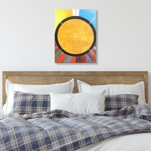 Altaarstuk 3 | Hilma af Klint | Canvas Afdruk (Insitu (Slaapkamer))