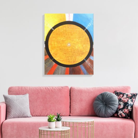 Altaarstuk 3 | Hilma af Klint | Canvas Afdruk (Insitu (Woonkamer))