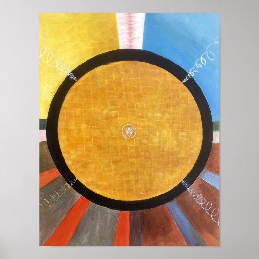 Altaarstuk 3 | Hilma af Klint | Poster (Voorkant)