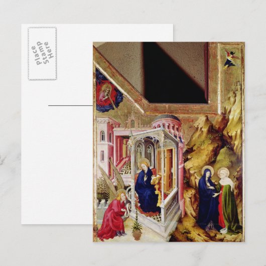 Altaarstuk van de Chartreuse de Champmol 2 Briefkaart (Voorkant / Achterkant)