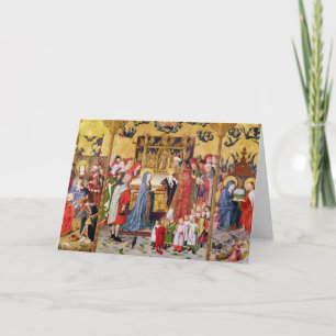 Altaarstuk van de Zeven Vreugden van Virgin Kaart