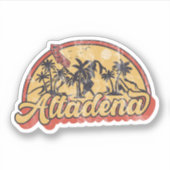 Altadena, Californië Sticker (Voorkant)