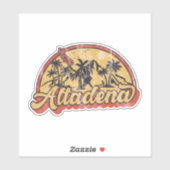 Altadena, Californië Sticker (Vel)