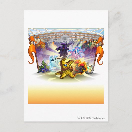 Altador Cup 2010 Briefkaart (Voorkant)