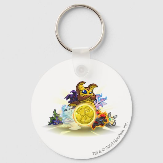 Altador Cup 2010 Groep Yooyu Sleutelhanger (Voorkant)