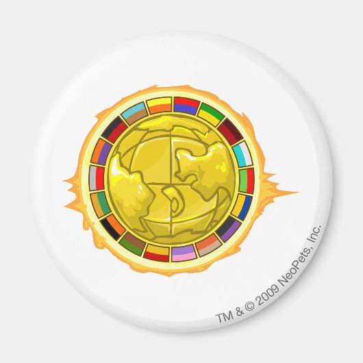 Altador Cup 2010 Logo Magneet (Voorkant)