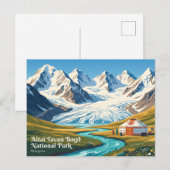 Altai Tavan Bogd Nationaal Park Mongolië Briefkaart (Voorkant / Achterkant)