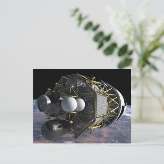 Altair Lunar Landing Craft Briefkaart (Staand voorkant)
