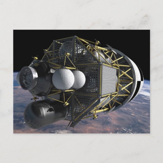 Altair Lunar Landing Craft Briefkaart (Voorkant)