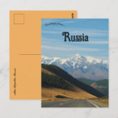 Altaj Republiek Rusland Briefkaart (Voorkant / Achterkant)